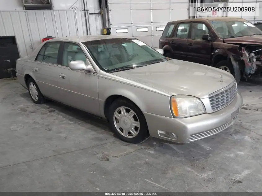 2005 Cadillac Deville Livery VIN: 1G6KD54Y25U200908 Lot: 42214018