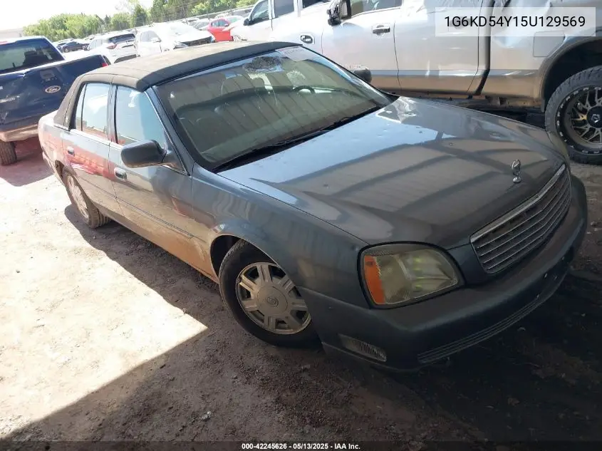 2005 Cadillac Deville Livery VIN: 1G6KD54Y15U129569 Lot: 42245626