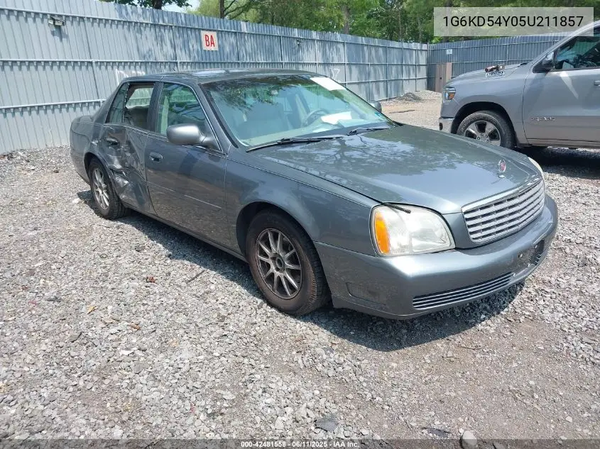 2005 Cadillac Deville Livery VIN: 1G6KD54Y05U211857 Lot: 42481558