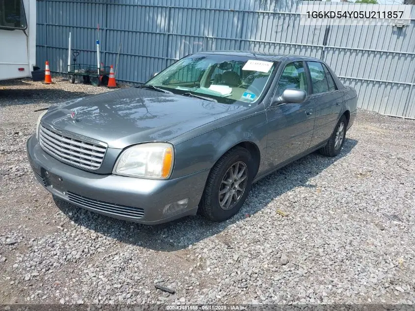 2005 Cadillac Deville Livery VIN: 1G6KD54Y05U211857 Lot: 42481558