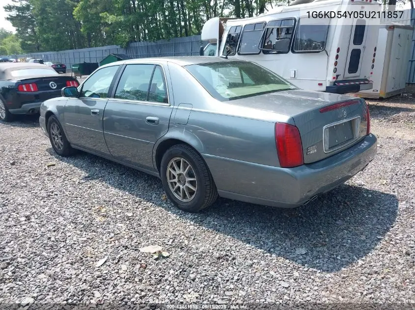 2005 Cadillac Deville Livery VIN: 1G6KD54Y05U211857 Lot: 42481558