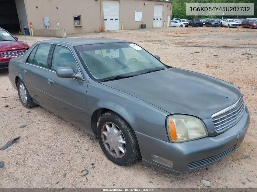 2005 Cadillac Deville Livery VIN: 1G6KD54Y45U207732 Lot: 42508652