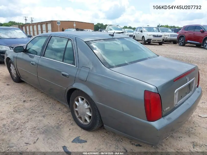2005 Cadillac Deville Livery VIN: 1G6KD54Y45U207732 Lot: 42508652