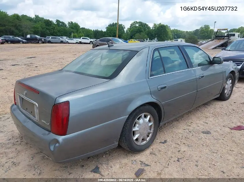 2005 Cadillac Deville Livery VIN: 1G6KD54Y45U207732 Lot: 42508652