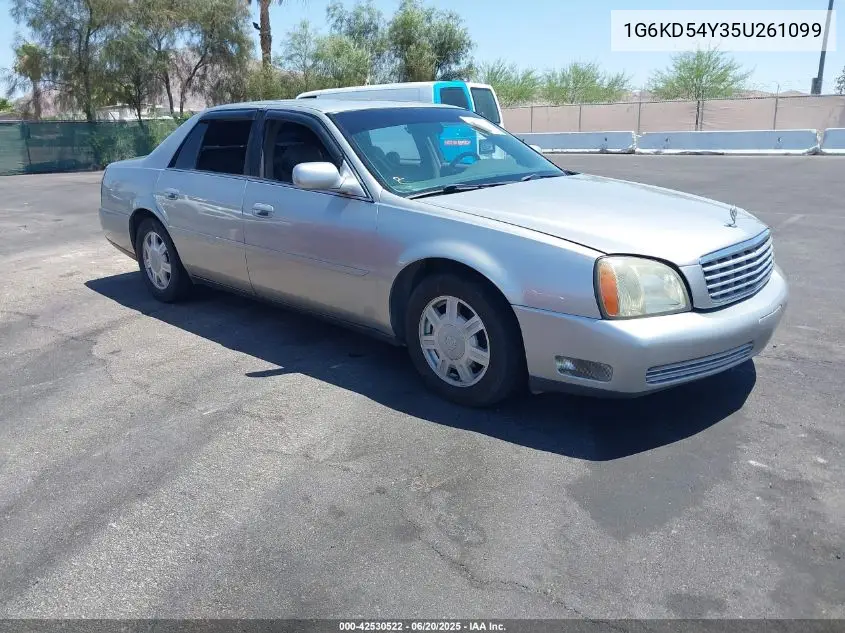 2005 Cadillac Deville Livery VIN: 1G6KD54Y35U261099 Lot: 42530522