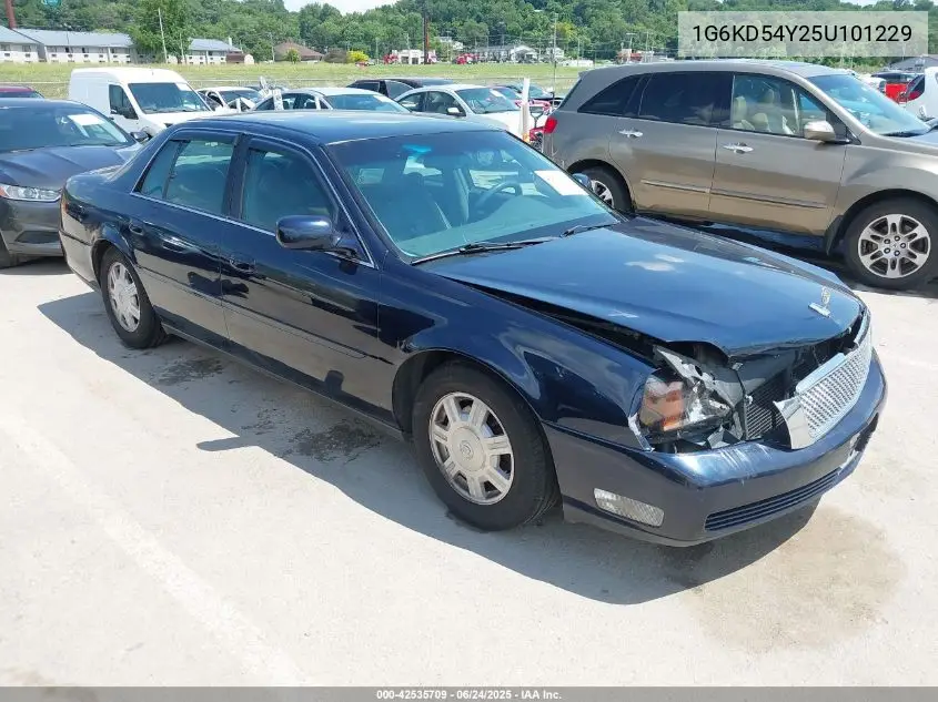 2005 Cadillac Deville Livery VIN: 1G6KD54Y25U101229 Lot: 42535709