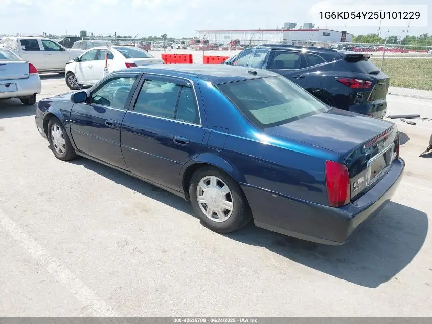 2005 Cadillac Deville Livery VIN: 1G6KD54Y25U101229 Lot: 42535709