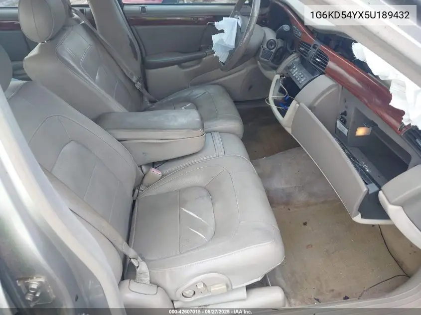 2005 Cadillac Deville Standard VIN: 1G6KD54YX5U189432 Lot: 42607015