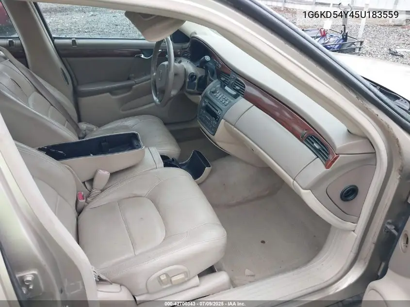 2005 Cadillac Deville Livery VIN: 1G6KD54Y45U183559 Lot: 42700343