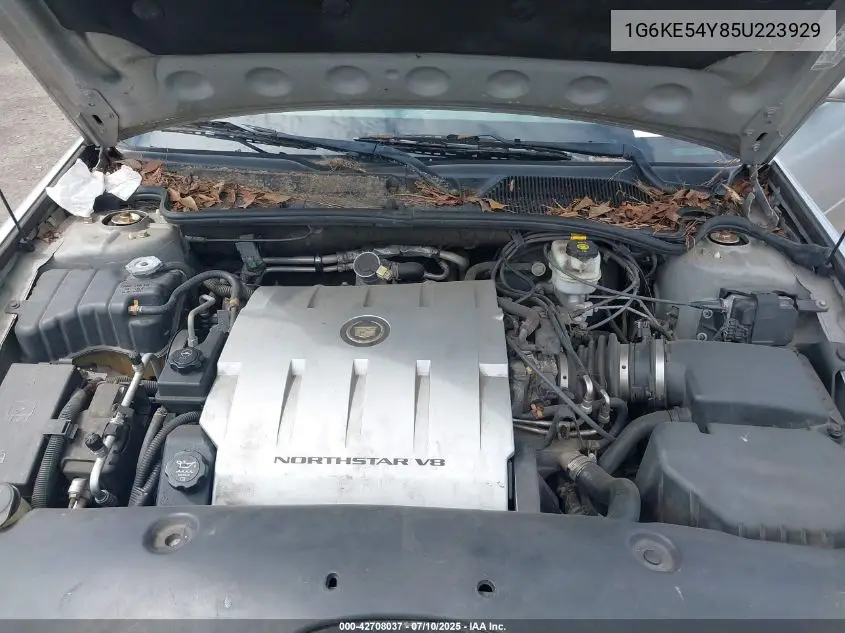 2005 Cadillac Deville Dhs VIN: 1G6KE54Y85U223929 Lot: 42708037