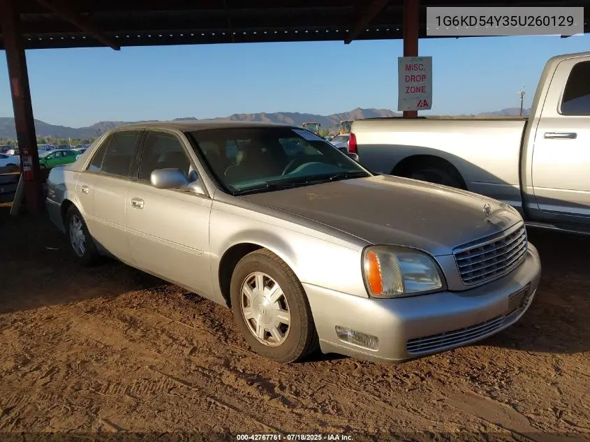 2005 Cadillac Deville VIN: 1G6KD54Y35U260129 Lot: 42767761