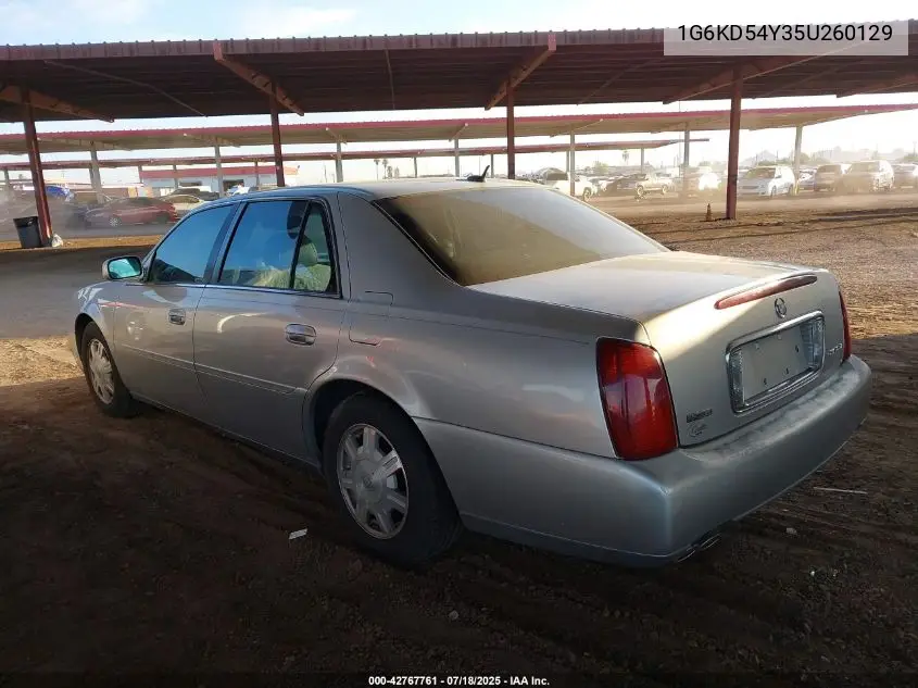 2005 Cadillac Deville VIN: 1G6KD54Y35U260129 Lot: 42767761