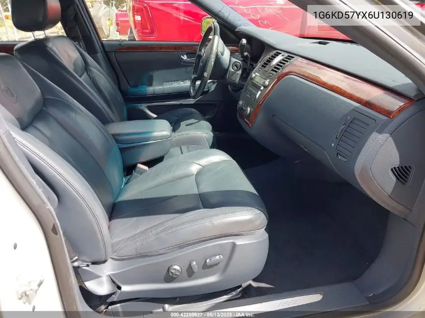 2006 Cadillac Dts Standard VIN: 1G6KD57YX6U130619 Lot: 42259927