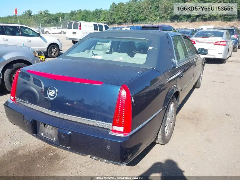 2006 Cadillac Dts VIN: 1G6KD57Y66U153556 Lot: 42565390