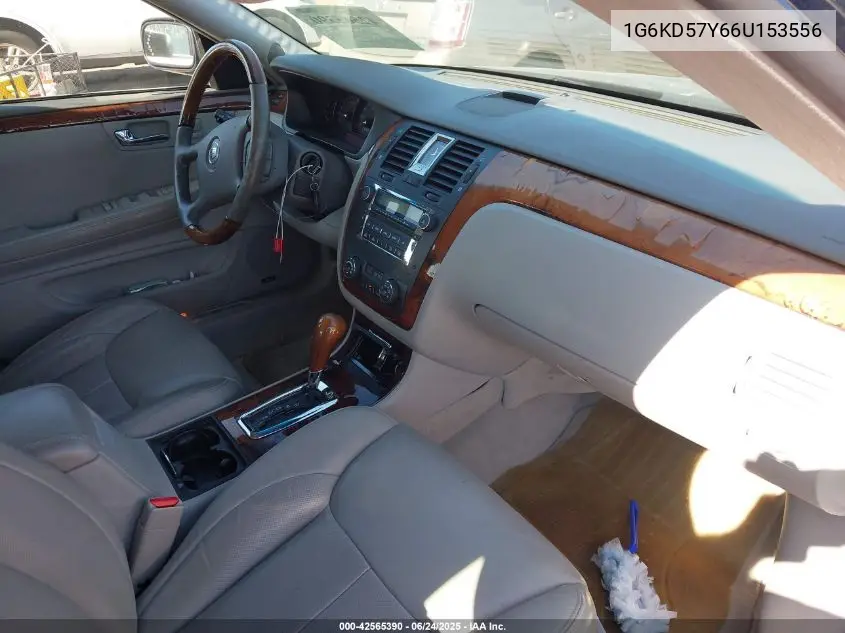 2006 Cadillac Dts VIN: 1G6KD57Y66U153556 Lot: 42565390