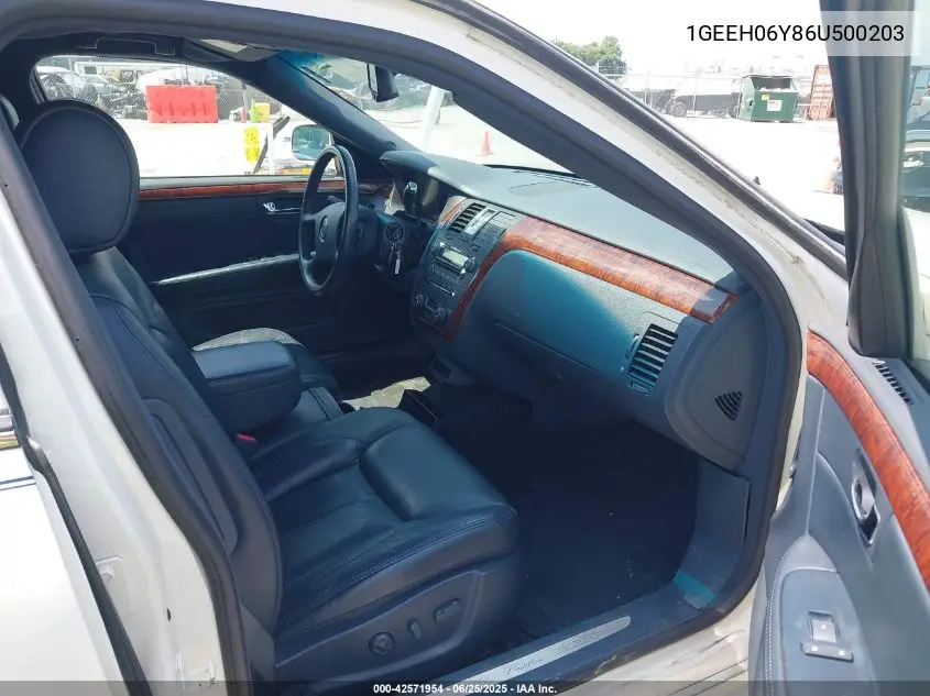 2006 Cadillac Dts Standard VIN: 1GEEH06Y86U500203 Lot: 42571954