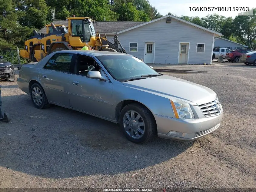 2006 Cadillac Dts VIN: 1G6KD57Y86U159763 Lot: 42573246