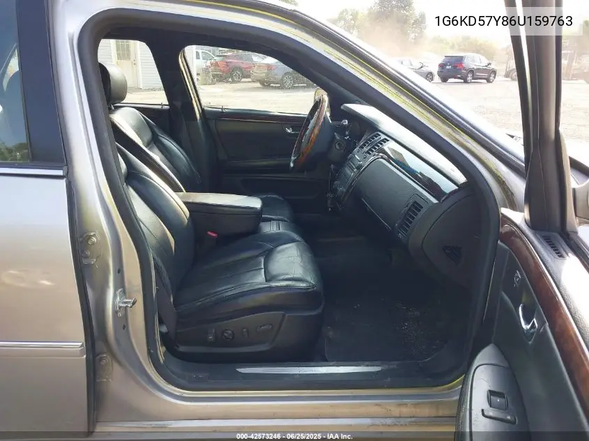 2006 Cadillac Dts VIN: 1G6KD57Y86U159763 Lot: 42573246