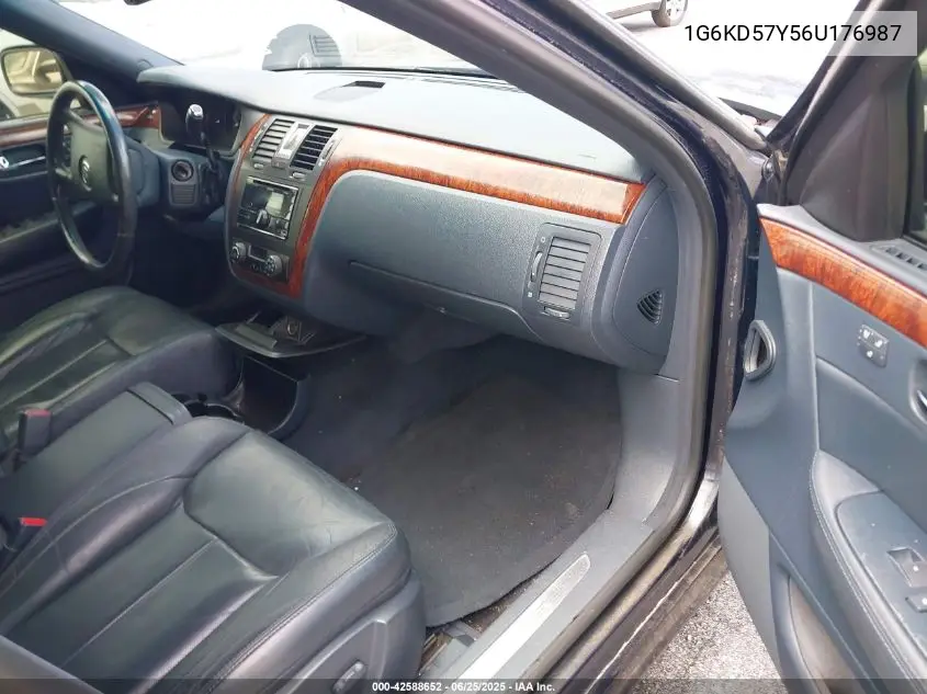 2006 Cadillac Dts VIN: 1G6KD57Y56U176987 Lot: 42588652
