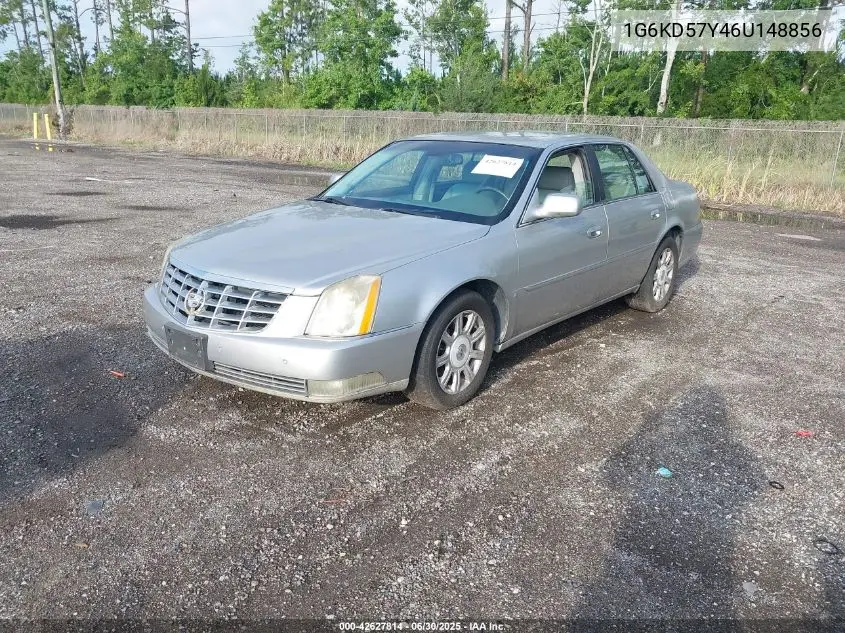 2006 Cadillac Dts Standard VIN: 1G6KD57Y46U148856 Lot: 42627814