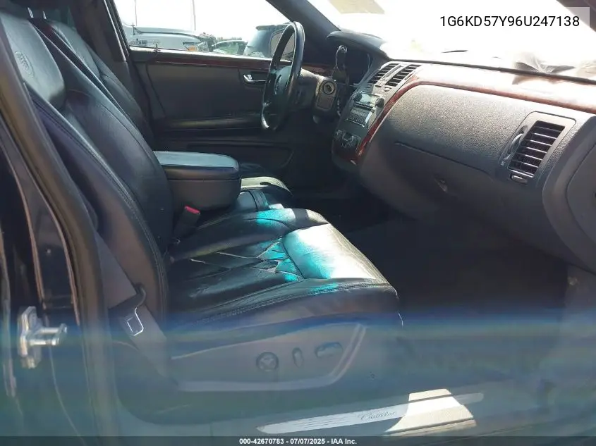 2006 Cadillac Dts Standard VIN: 1G6KD57Y96U247138 Lot: 42670783