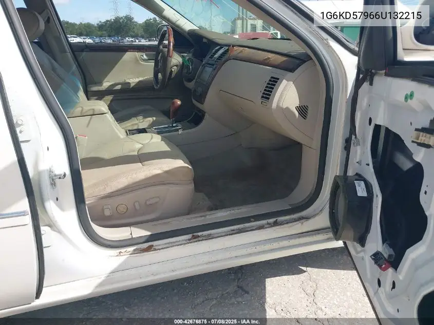 2006 Cadillac Dts Performance VIN: 1G6KD57966U132215 Lot: 42676875