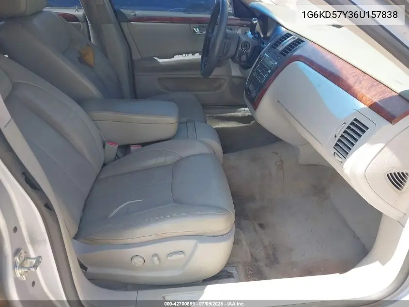 2006 Cadillac Dts VIN: 1G6KD57Y36U157838 Lot: 42700859