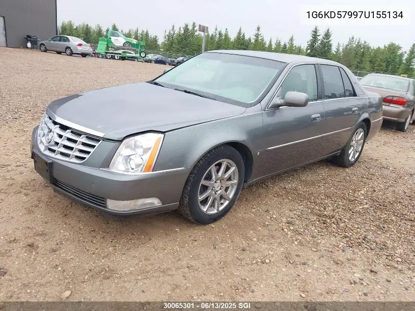 2007 Cadillac Dts VIN: 1G6KD57997U155134 Lot: 30065301
