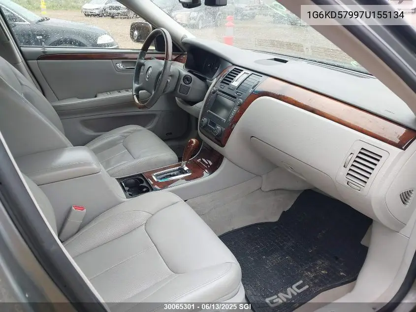 2007 Cadillac Dts VIN: 1G6KD57997U155134 Lot: 30065301