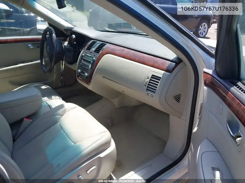 2007 Cadillac Dts V8 VIN: 1G6KD57Y67U176336 Lot: 42189862