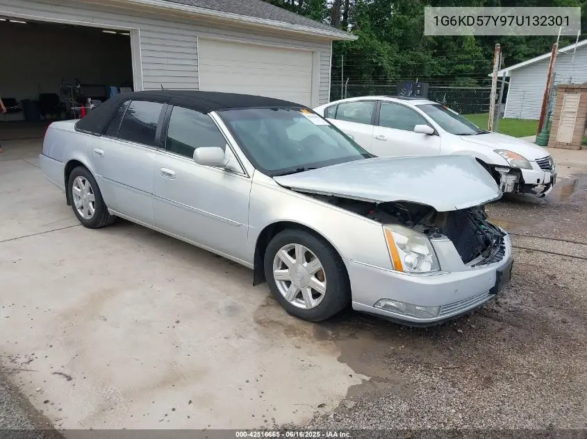 2007 Cadillac Dts Luxury I VIN: 1G6KD57Y97U132301 Lot: 42516665