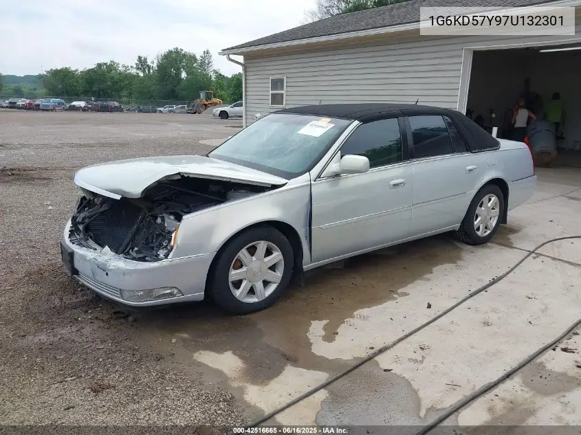 2007 Cadillac Dts Luxury I VIN: 1G6KD57Y97U132301 Lot: 42516665