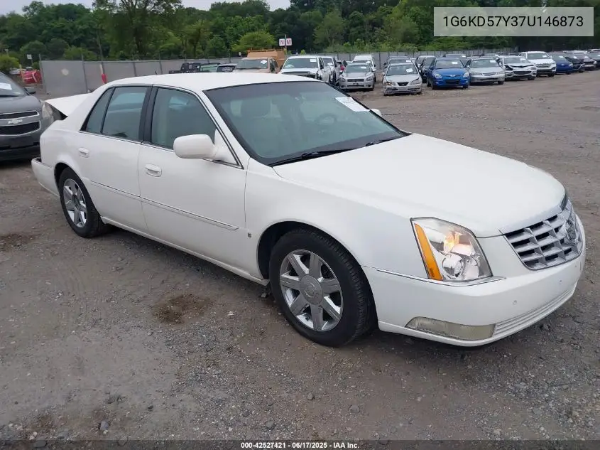2007 Cadillac Dts Luxury I VIN: 1G6KD57Y37U146873 Lot: 42527421