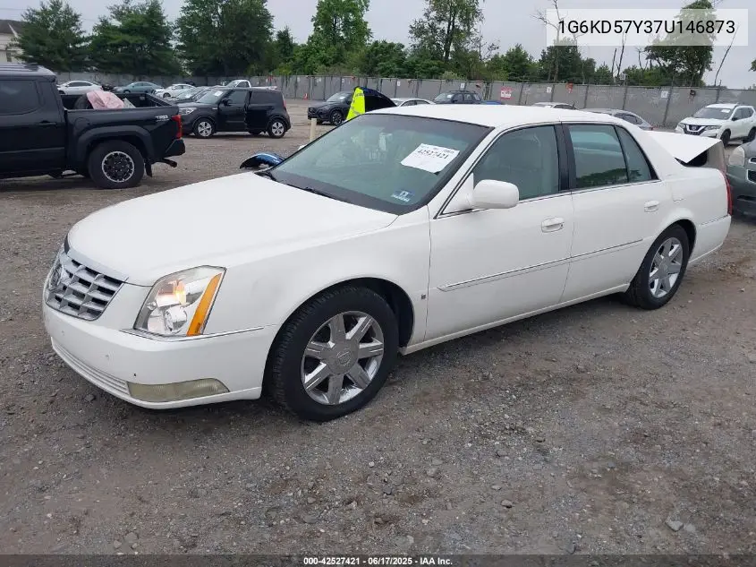 2007 Cadillac Dts Luxury I VIN: 1G6KD57Y37U146873 Lot: 42527421