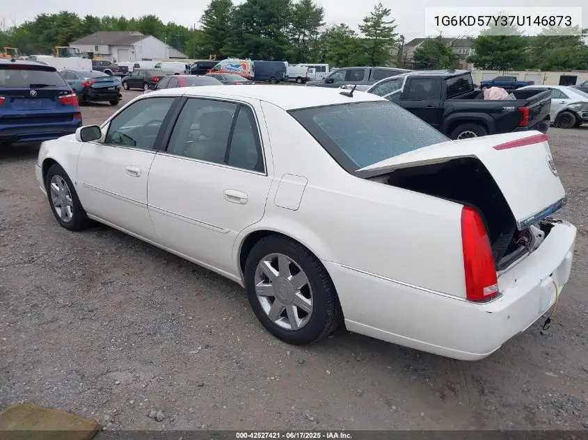 2007 Cadillac Dts Luxury I VIN: 1G6KD57Y37U146873 Lot: 42527421