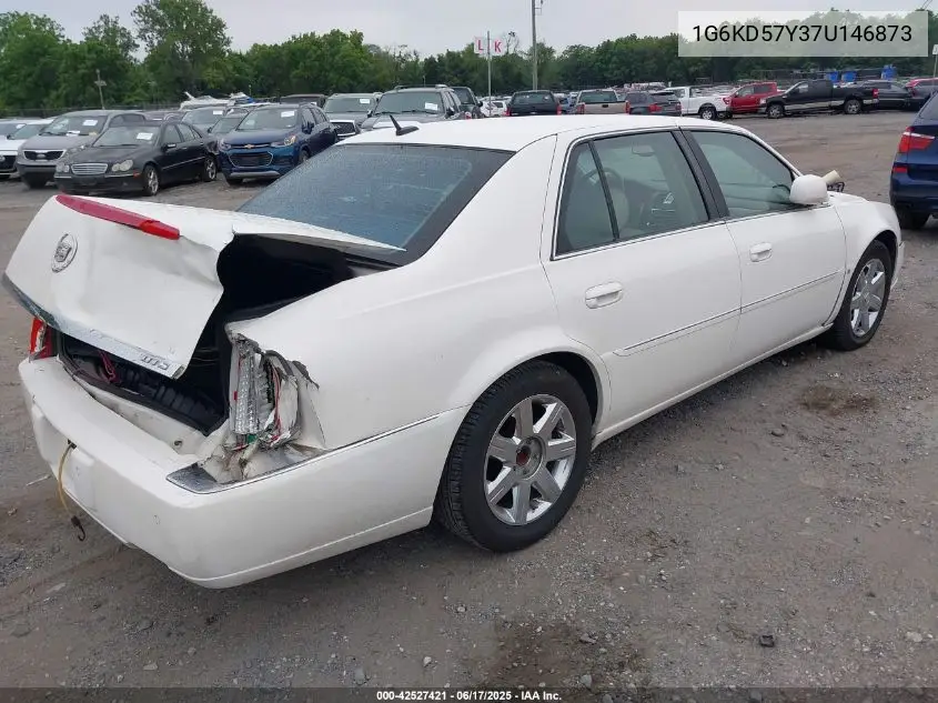 2007 Cadillac Dts Luxury I VIN: 1G6KD57Y37U146873 Lot: 42527421