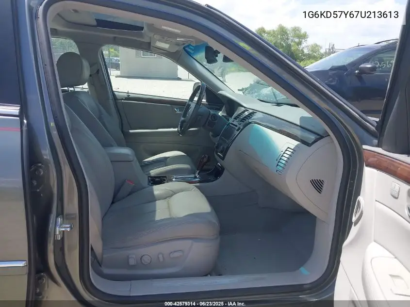2007 Cadillac Dts Luxury Ii VIN: 1G6KD57Y67U213613 Lot: 42579314