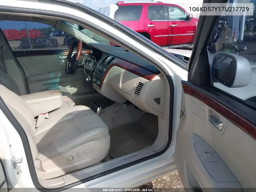 2007 Cadillac Dts Luxury I VIN: 1G6KD57Y17U217729 Lot: 42613117