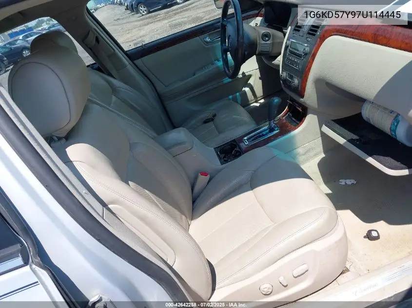 2007 Cadillac Dts Luxury I VIN: 1G6KD57Y97U114445 Lot: 42642258