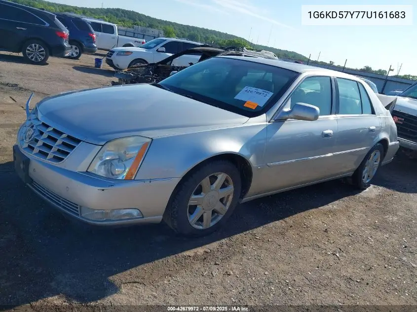 2007 Cadillac Dts Luxury I VIN: 1G6KD57Y77U161683 Lot: 42679972