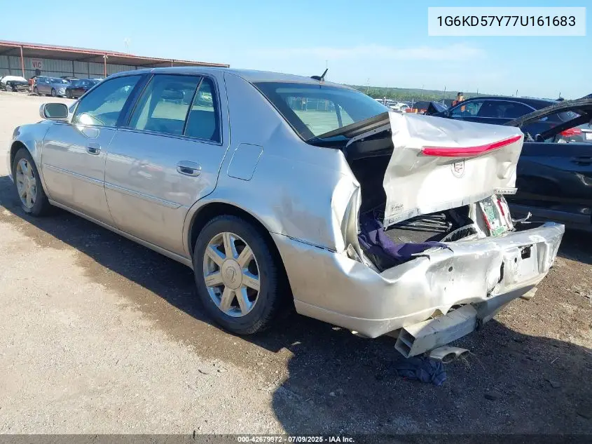 2007 Cadillac Dts Luxury I VIN: 1G6KD57Y77U161683 Lot: 42679972