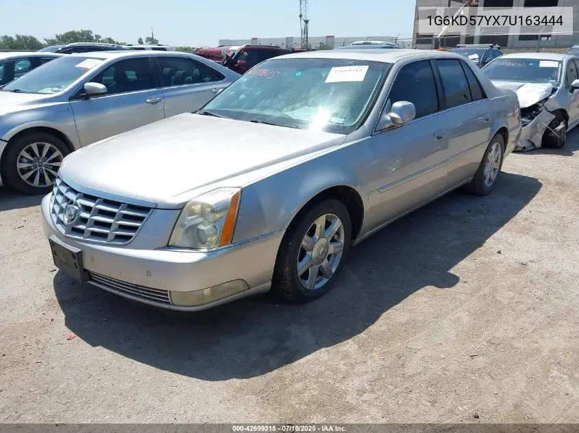 2007 Cadillac Dts Luxury I VIN: 1G6KD57YX7U163444 Lot: 42699315