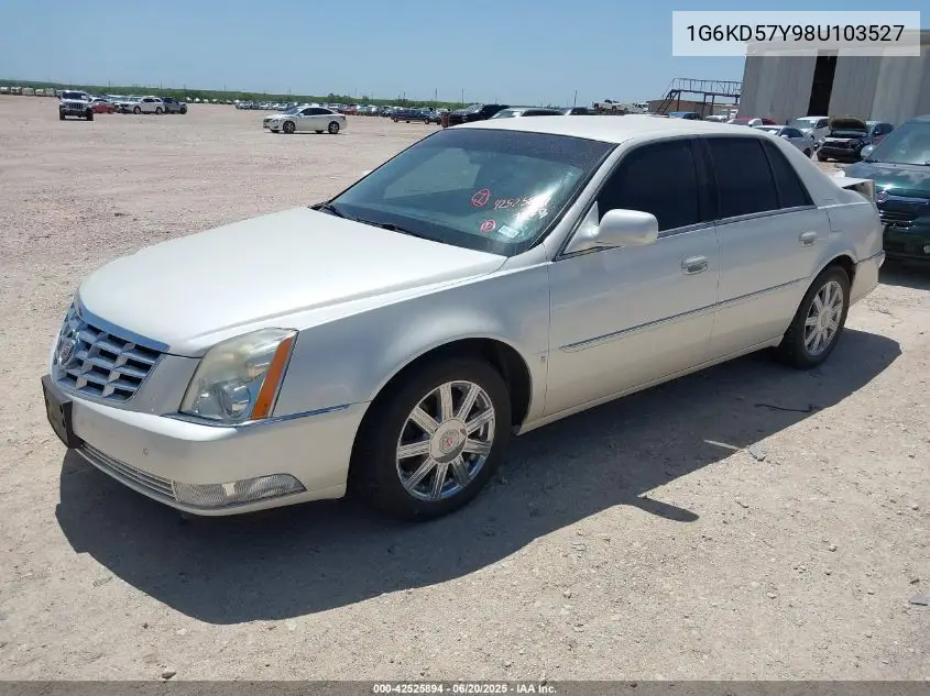 2008 Cadillac Dts 1Sd VIN: 1G6KD57Y98U103527 Lot: 42525894