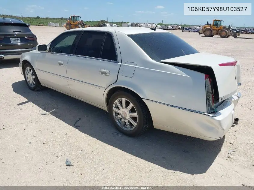 2008 Cadillac Dts 1Sd VIN: 1G6KD57Y98U103527 Lot: 42525894