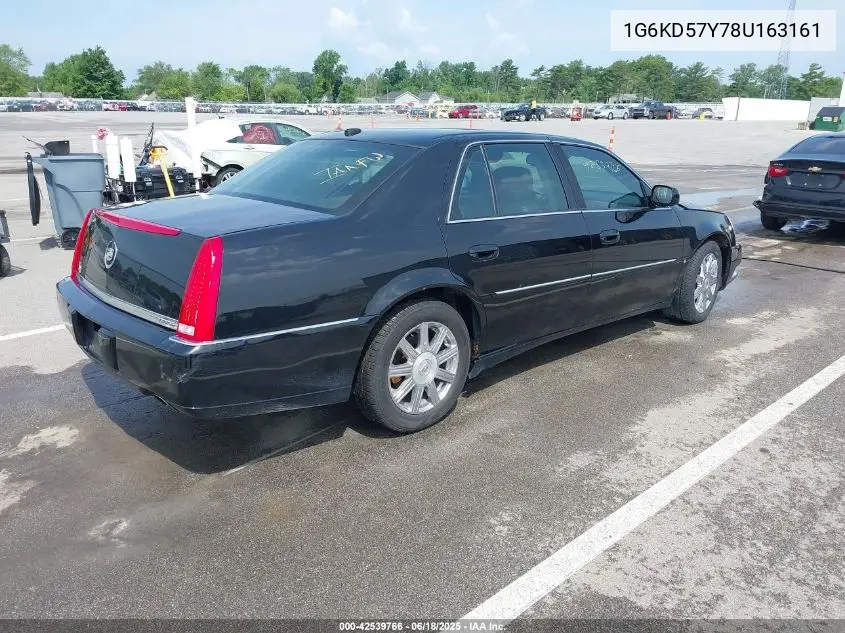 2008 Cadillac Dts 1Sd VIN: 1G6KD57Y78U163161 Lot: 42539766
