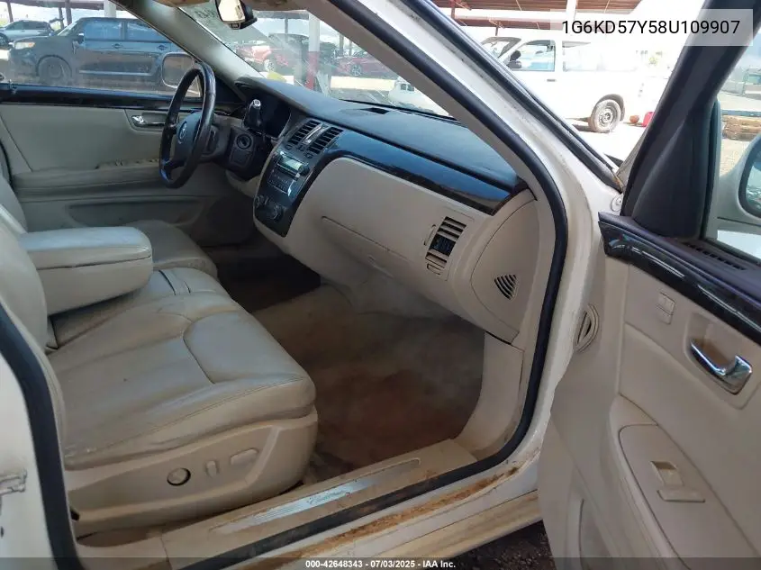 2008 Cadillac Dts 1Sb VIN: 1G6KD57Y58U109907 Lot: 42648343