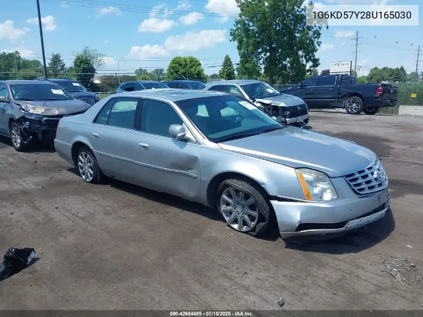 2008 Cadillac Dts 1Sb VIN: 1G6KD57Y28U165030 Lot: 42684489