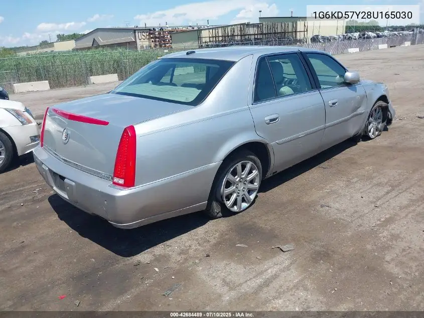 2008 Cadillac Dts 1Sb VIN: 1G6KD57Y28U165030 Lot: 42684489