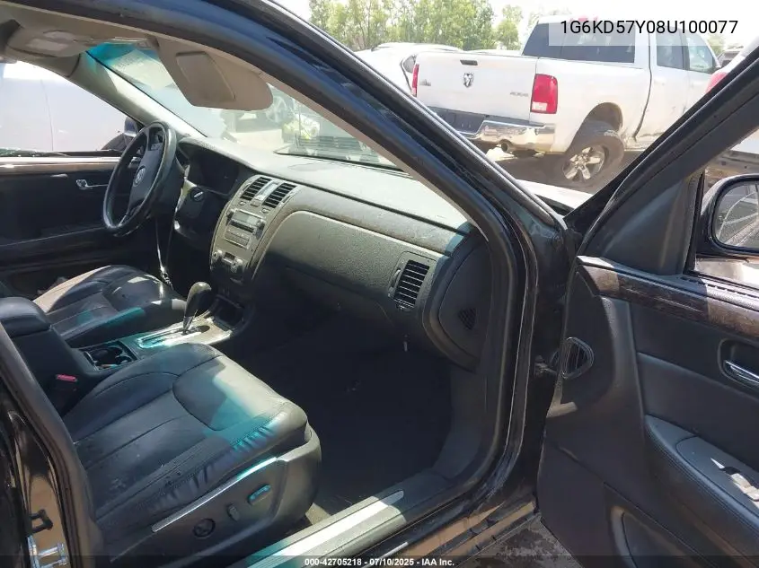 2008 Cadillac Dts 1Sa VIN: 1G6KD57Y08U100077 Lot: 42705218