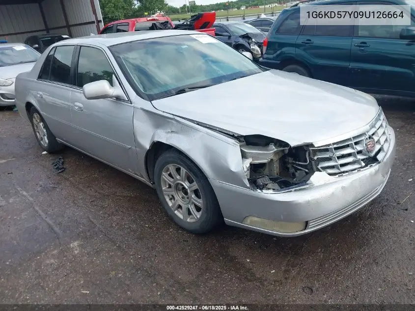 2009 Cadillac Dts 1Sa VIN: 1G6KD57Y09U126664 Lot: 42529247